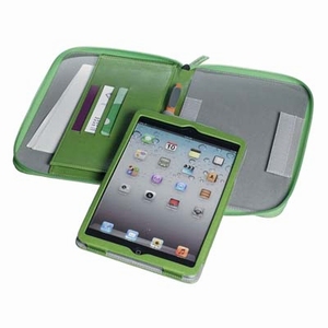 Celly Caffe Kit Book Case Green for iPad Mini