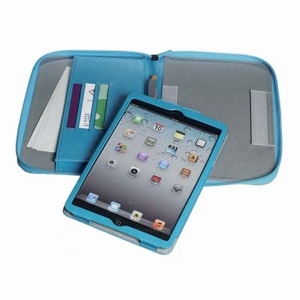 Celly Caffe Kit Book Case Turquoise voor iPad Mini